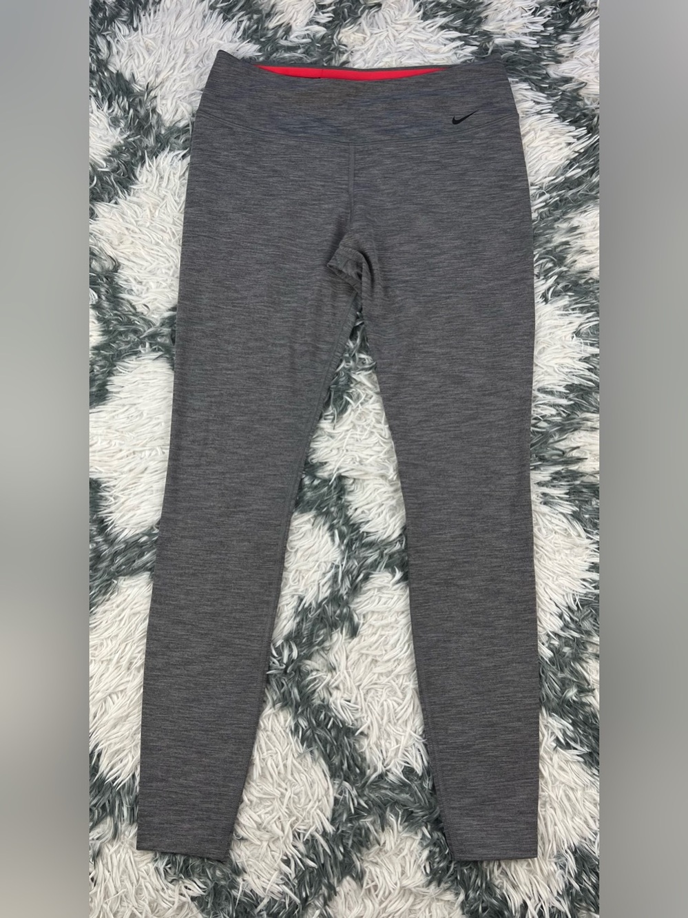 Nike Women’s Gray Active Workout Leggings Size Large